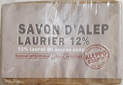 Savon d'Alep Laurier 12%