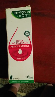 Huile de massage articulations