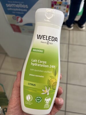 Lait corps hydration