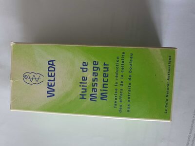 Huile de massage minceur