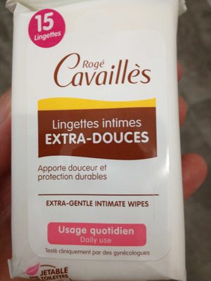 Lingettes intimes extra douces