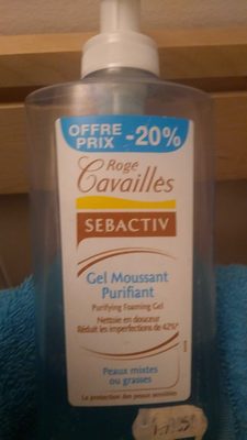 Sebactiv gel moussant purifiant