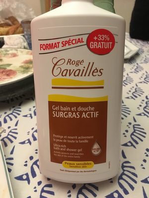 Gel bain douche surgras actif