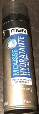 Mousse à raser hydratante a l'allantoïne