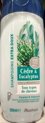 Shampoing extra doux Cèdre & Eucalyptus antipelliculaire