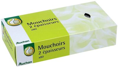Mouchoirs 2 épaisseurs