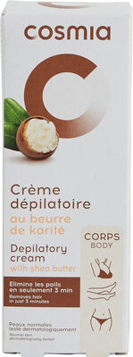 Crème dépilatoire au beurre de karité