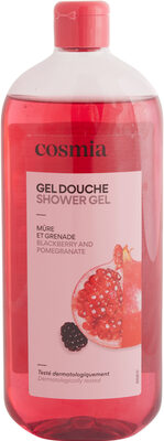 Gel douche parfum mûre et grenade