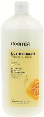 Lait de douche aux extraits de miel et de lait d'avoine