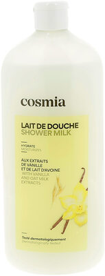 Lait de douche aux extraits vanille et de lait d'avoine