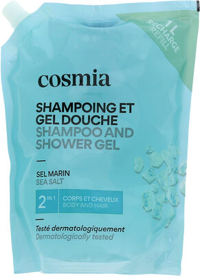 SHAMPOOING et DOUCHE AU SEL MARIN
