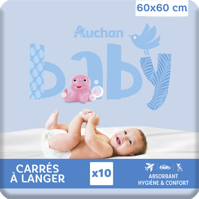 Carrés à langer x10
