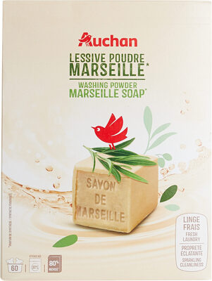 Lessive poudre savon de marseille
