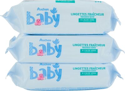Lingettes fraîcheur
