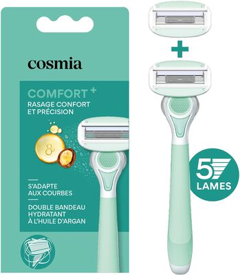 Rasoir systeme Comfort+ 5 lames Femme