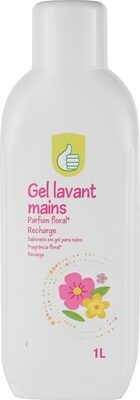 Gel lavant mains parfum floral