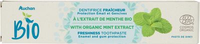 Auchan cosmos dentifrice menthe 75ml
