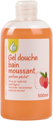 Pouce gel douche et bain peche 500 ml
