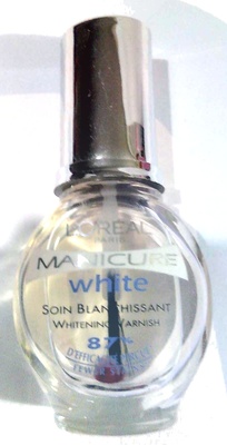 Manucure white soin blanchissant