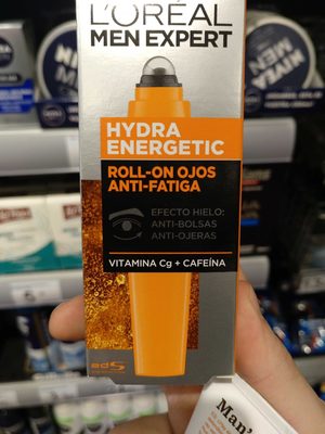 Hydra Energetic Roll-On Ojos Anti-Fatiga