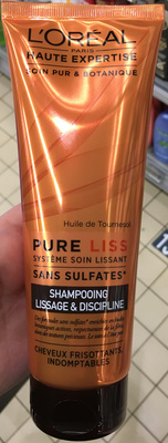 Pure Liss Système soin lissant Shampooing lissage & discipline