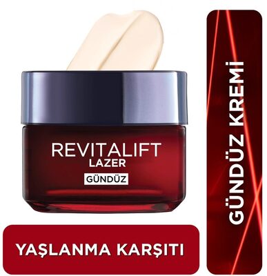 L'Oréal Paris Revitalift Lazer X3 Yoğun Yaşlanma Karşıtı Gündüz Bakım Kremi