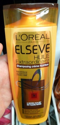 Elseve Huile Extraordinaire Shampooing crème nutrition