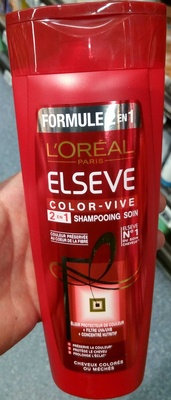 Formule 2 en 1 Elseve Color-Vive Shampooing soin