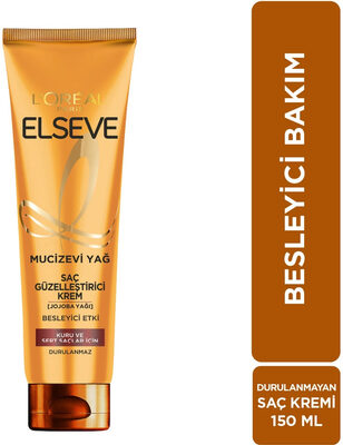 Loreal Paris Elseve Mucizevi Yağ Saç Güzelleştirici Krem 150 ml (Kuru ve Sert Saçlar)