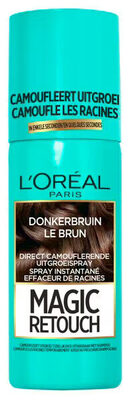 L'Oréal Paris Magic Retouch Donkerbruin Camouflerende Uitgroeispray