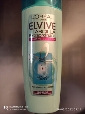 Elvive arcilla extraordinaria champú