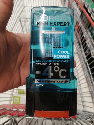 Cool Power Gel Douche Cryo-Caps™ -4°C (Format XL)