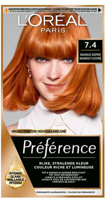 L'Oréal Paris Préférence 7.4 Dublin Permanente Haarkleuring