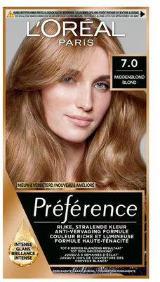 L'Oréal Paris Préférence 7 Middenblond Permanente Haarkleuring
