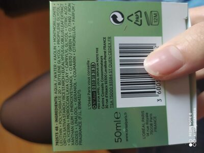 Masque purifiant argile pure