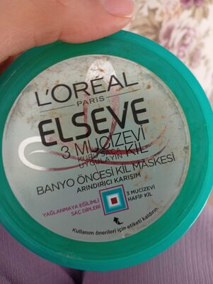 L’Oréal Paris Elseve 3 Mucizevi Kil Banyo Öncesi Kil Maskesi