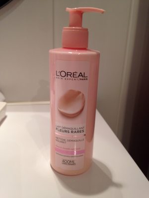 Lait démaquillant fleurs rares