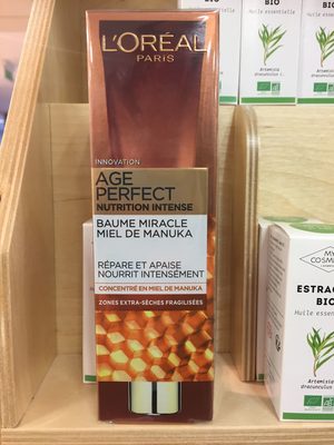 Âge perfect nutrition intense baume miracle miel de manuka