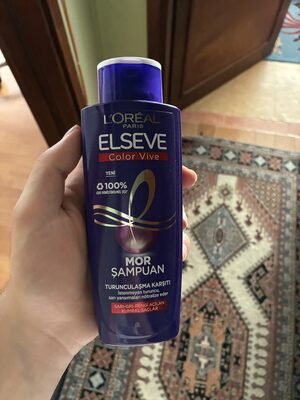 L'Oréal Paris Elseve Color Vive Turunculaşma Karşıtı Mor Şampuan