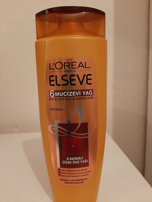 L'Oreal Paris Elseve 6 Mucizevi Yağ Besleyici Şampuan