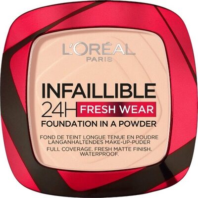 L'Oréal Paris Infaillible 24H Fresh Wear 180 Rose Sand Foundation in a Powder