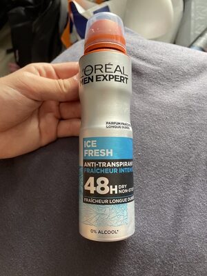 Anti transpirant fraîcheur intense