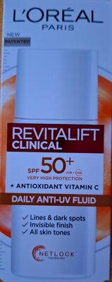 revitalift clinical daily anti-uv fluid