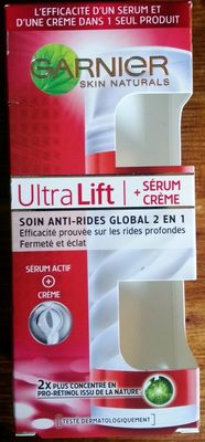 Skin Naturals Ultra Lift + Sérum Crème Soin anti-rides global 2 en 1