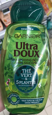 Ultra Doux Shampooing Détox Thé Vert & 5 Plantes