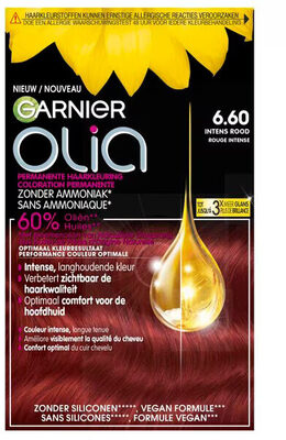Garnier Olia 6.60 Intens Rood Permanente Crèmekleuring