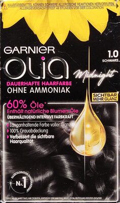 Dauerhafte Haarfarbe Coloration 1.0 Schwarz