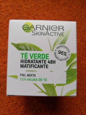 Skin Active crema hidratante 48h matificante Té Verde