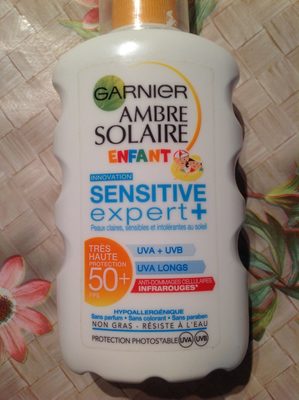 Ambre solaire enfant