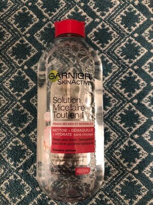 Skin Active Solution Micellaire Tout En 1 Peaux Sèches et Sensibles